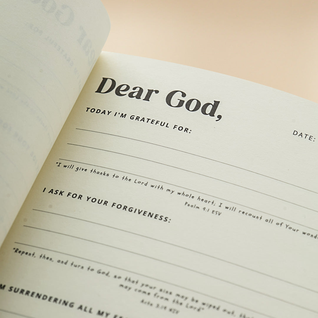 Dear God, Prayer Journal - Bundle of 3