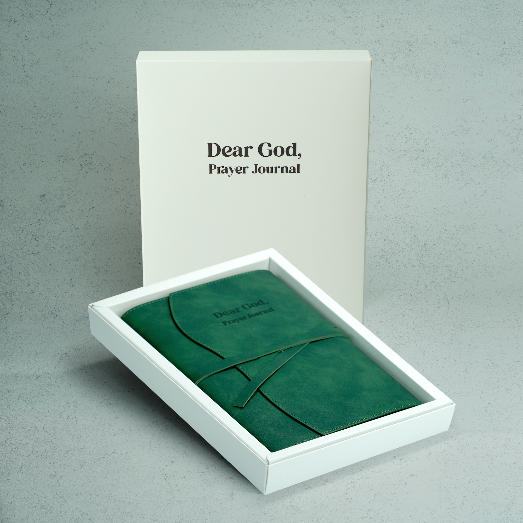 Dear God, Prayer Journal - Green