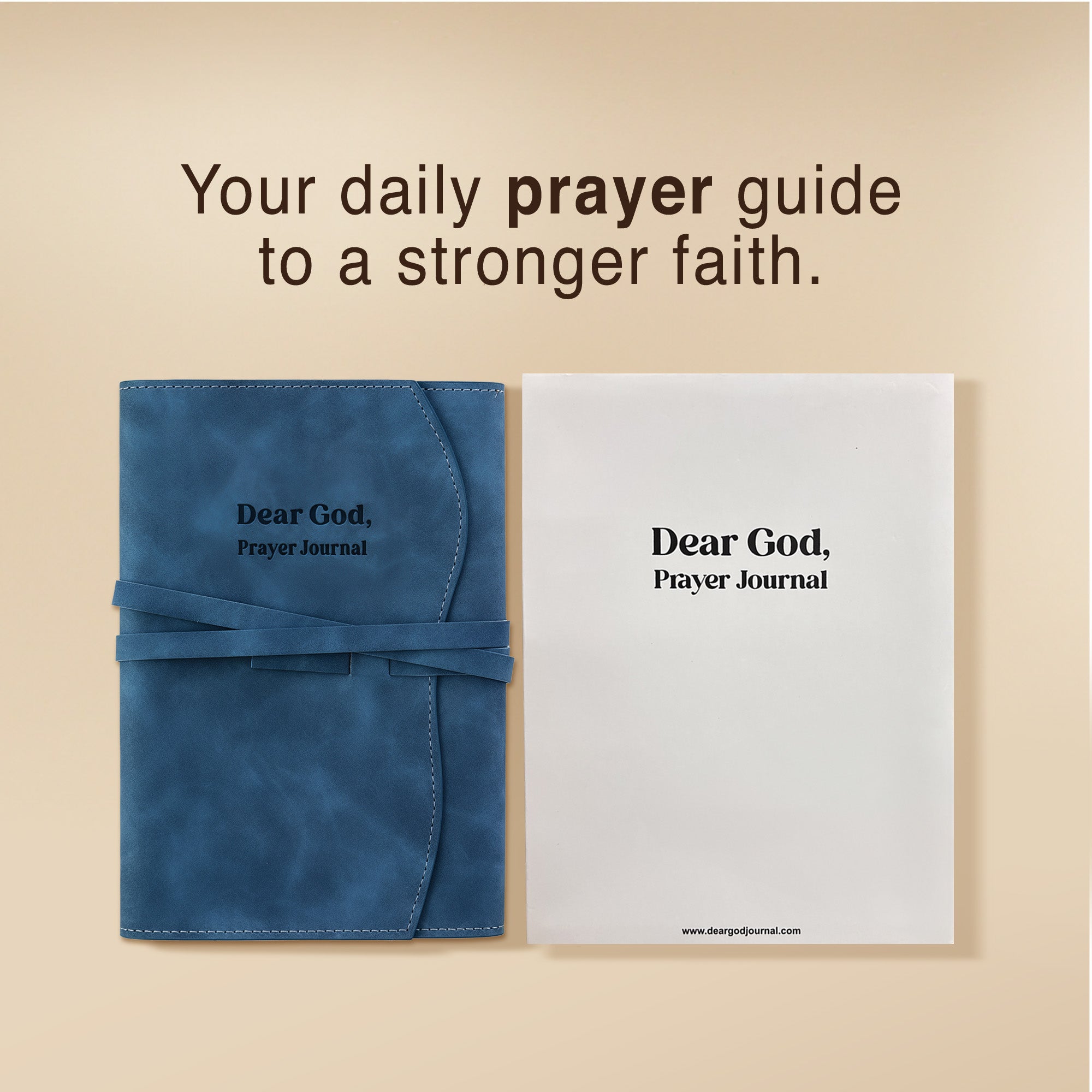 Dear God, Prayer Journal - Blue