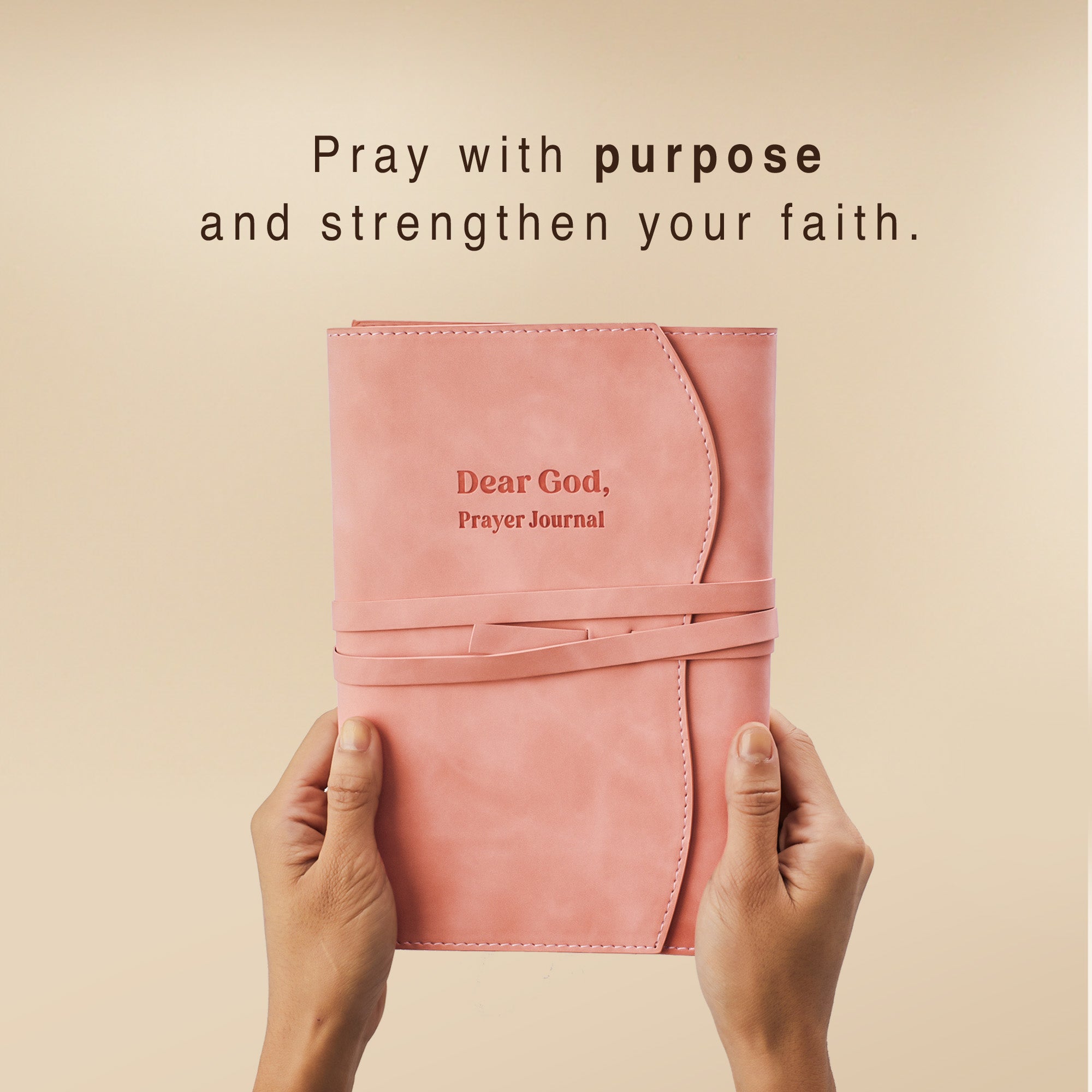 Dear God, Prayer Journal - Pink
