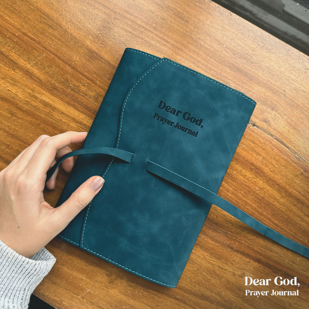 Dear God, Prayer Journal - Blue